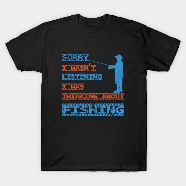 Fishing T-Shirt by Didier97